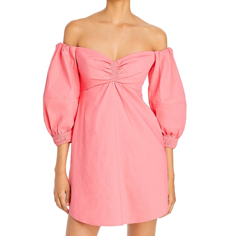 A.L.C. Mila off-the-shoulder dress, worn once, dry cleaned and ready to wear!
